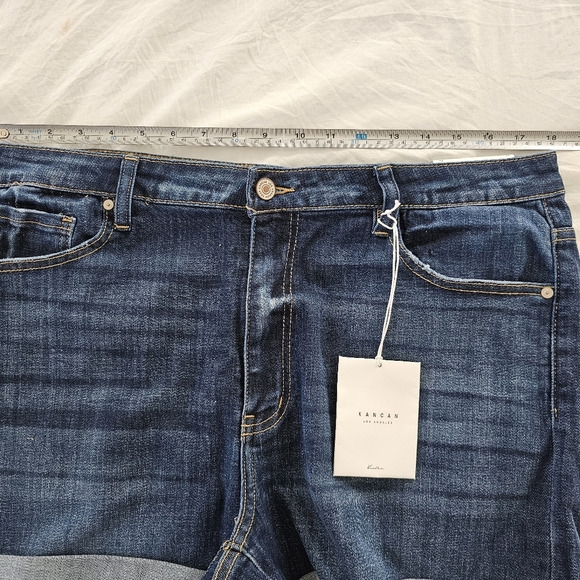 KanCan Estilo Cuffed Shorts Size XL NEW With Tags - Picture 10 of 12